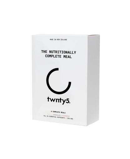 4 Nutrtionally Complete Twnty5 Meals, each in individual sachet packets